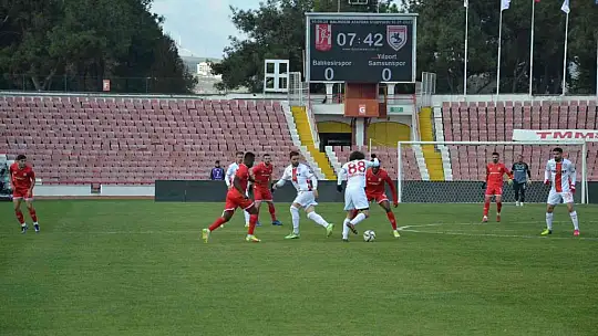Spor Toto 1. Lig: Balıkesirspor: 0 - Samsunspor: 2