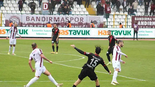 Spor Toto 1. Lig: Bandırmaspor: 1 - Gençlerbirliği: 2