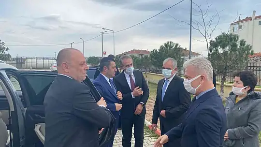 Spor Toto Teşkilat Başkanı Bozgeyik, Manyas'ta incelemelerde bulundu