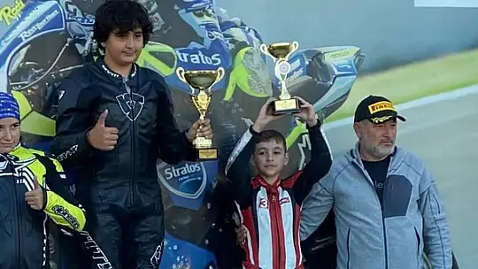 Spormoto Şampiyonasında Çağatay Çoklar Türkiye üçüncüsü oldu