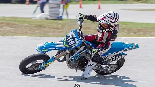 Spormoto Şampiyonasında Çağatay Çoklar Türkiye üçüncüsü oldu