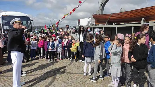 TCG Nusret Mayın Gemisi Bandırma'da