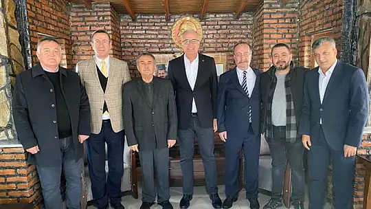 TVF Başkanı Üstündağ, Bigadiç'te ziyaretlerde bulundu