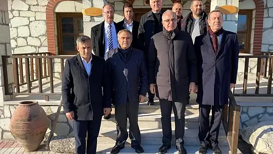 TVF Başkanı Üstündağ, Bigadiç'te ziyaretlerde bulundu