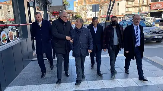 TVF Başkanı Üstündağ, Bigadiç'te ziyaretlerde bulundu