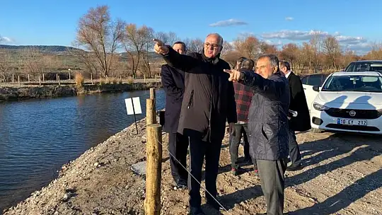 TVF Başkanı Üstündağ, Bigadiç'te ziyaretlerde bulundu