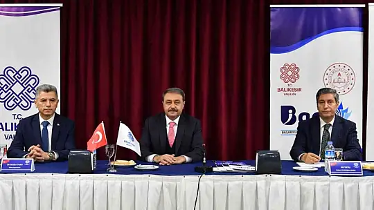 Vali Şıldak Gönen'de BİGEP'i değerlendirdi