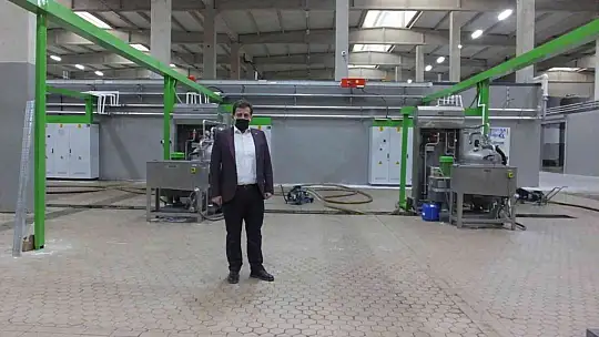 Zeytin OSB'de fabrikalar çalışmaya başladı