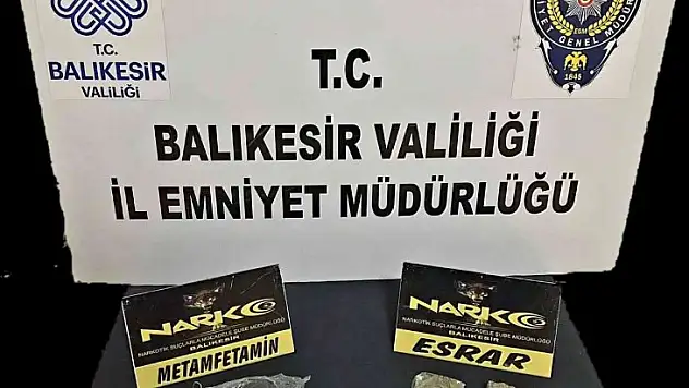 Balıkesir'de polis ve jandarmadan 'Huzur' operasyonu