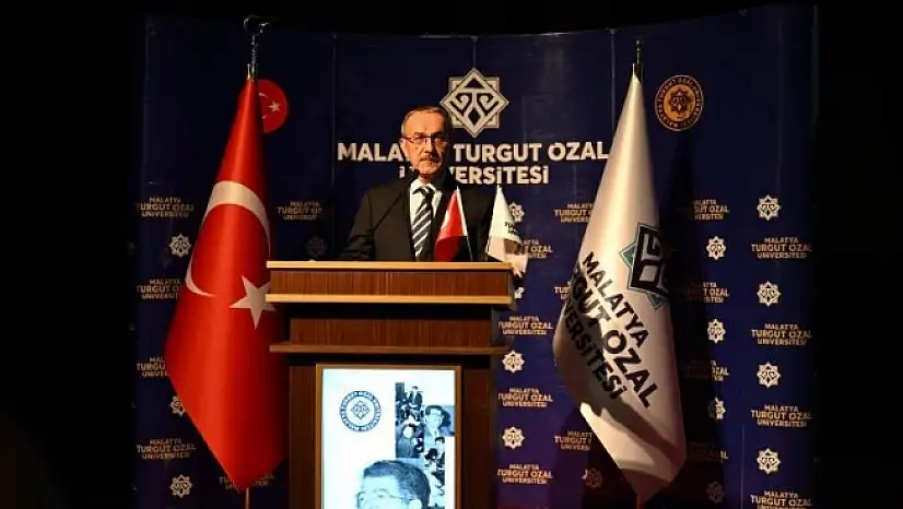 Turgut Özal'a Özal Üniversitesinde anma düzenlendi