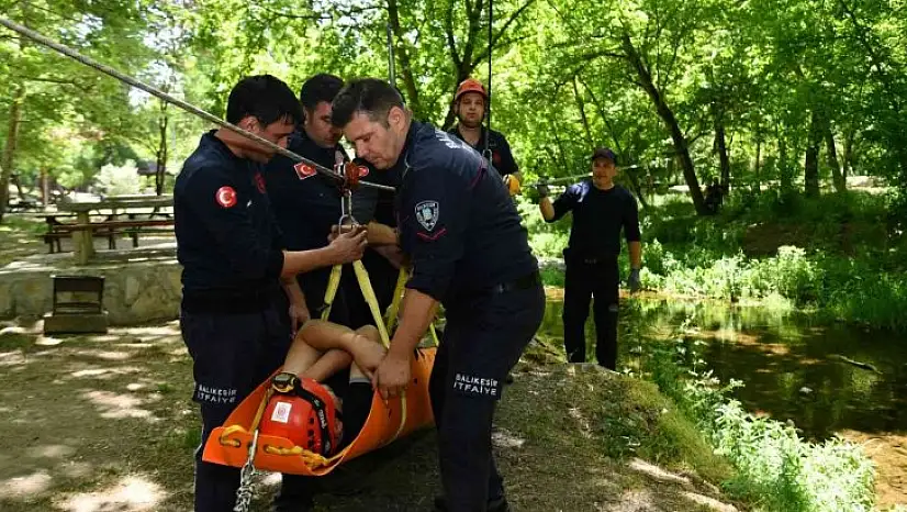 Büyükşehir'in İtfaiye erleri her daim hazır