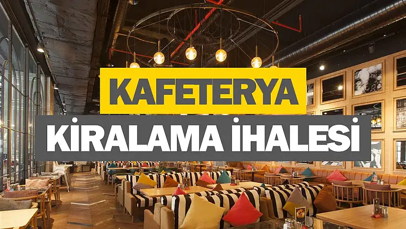 Kastamonu Havalimanı kafeterya mahalli kiralama ihalesi